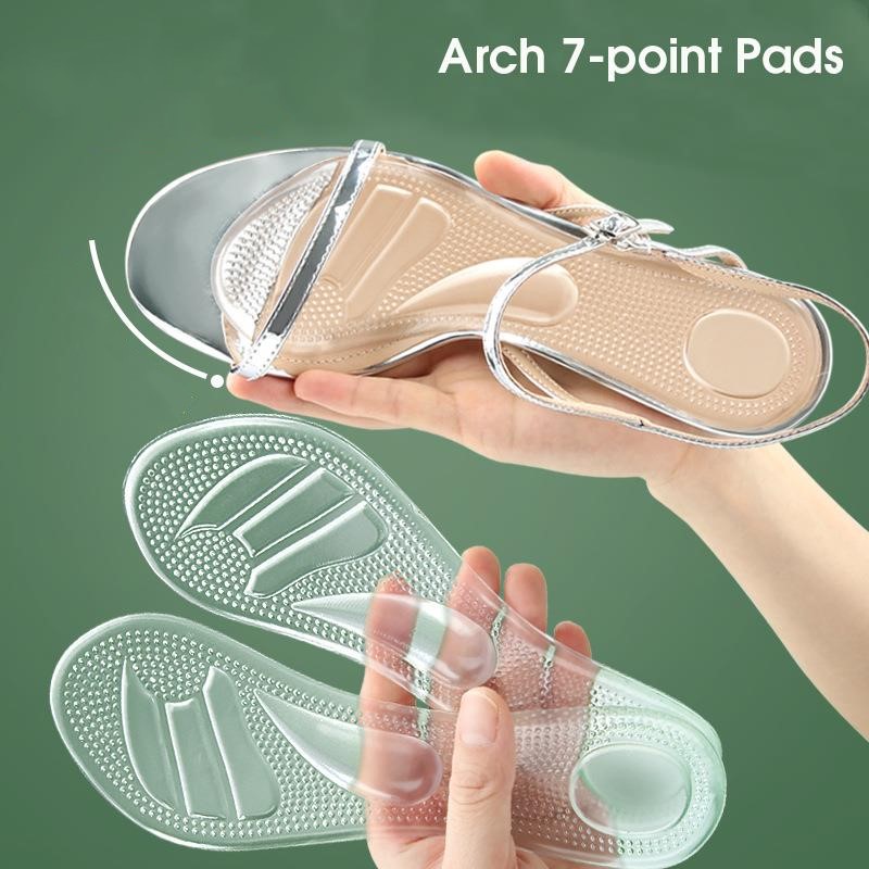 Women'S Shoes High Arch Support - 1쌍 실리콘 젤 정형외과용 깔창 여성용