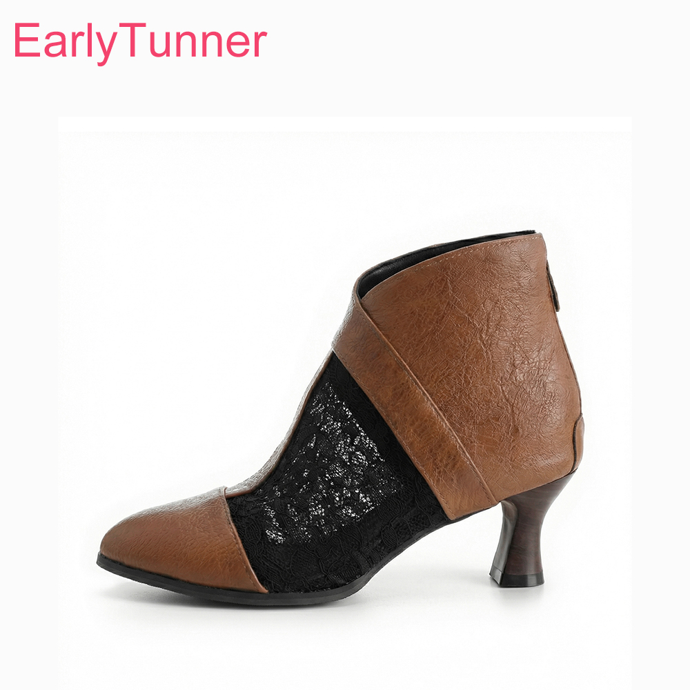 Women'S Shoes In Size 12 - 2026 레이스 앵클 여름 부츠 여성용