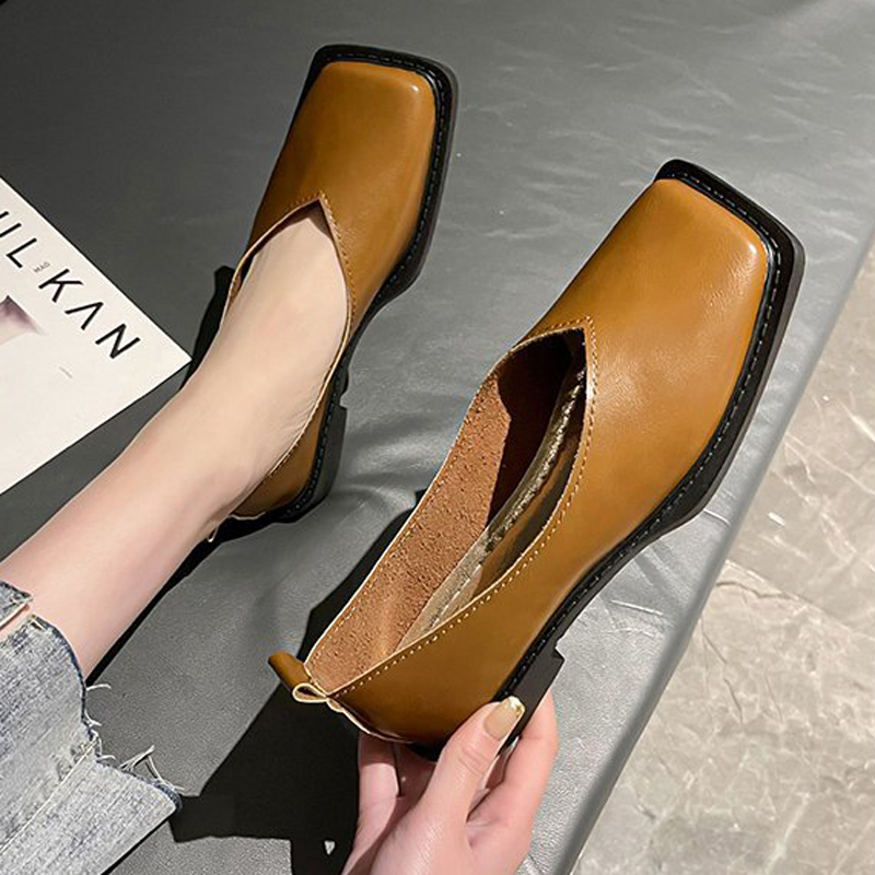 Women'S Shoes Casual Sneakers - 로마 여성 로우힐 펌프스 여성 신발