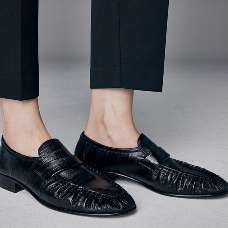 Women Shoes Loafers - 럭셔리 여성 신발 여성을위한 새로운 수제