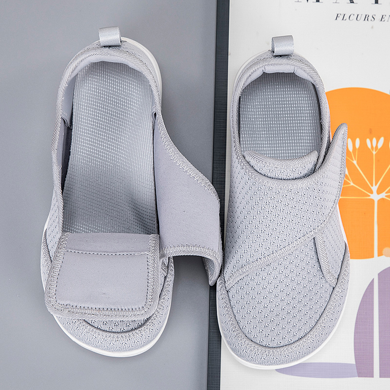 Women'S Shoes With Bunions - 노인용 오픈 슈즈 조절 가능한 당뇨병