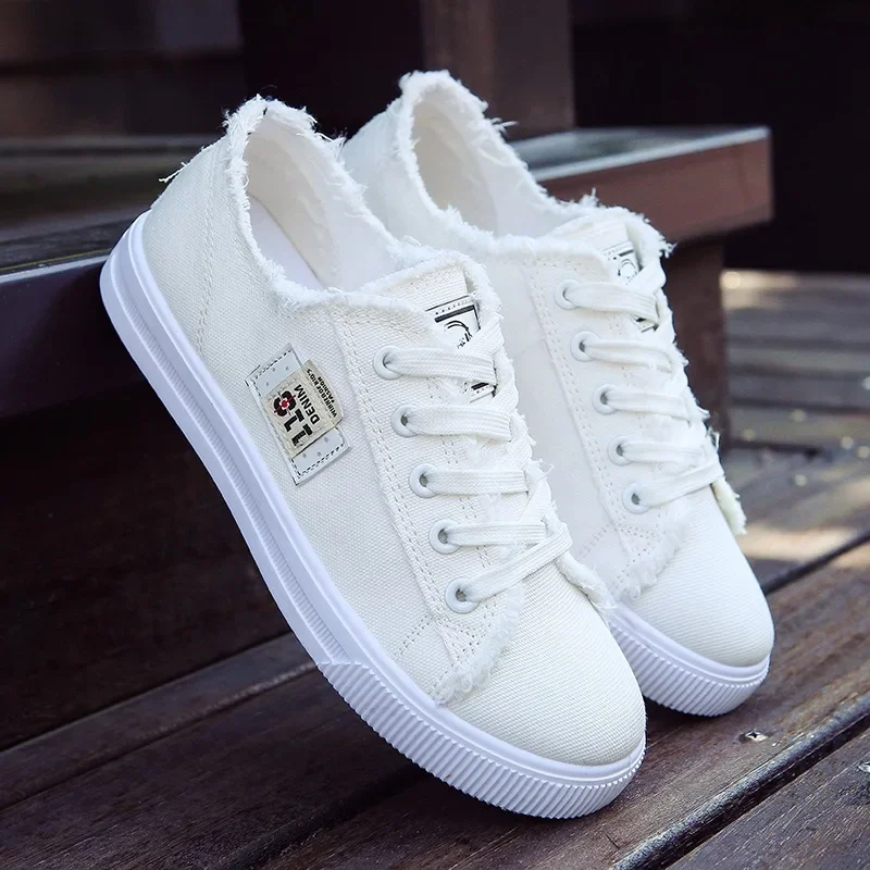 2024 봄 여름 여성 캔버스 스니커즈 로우탑 데님 스 - Women'S Shoes In Size 12 리뷰 및 가격