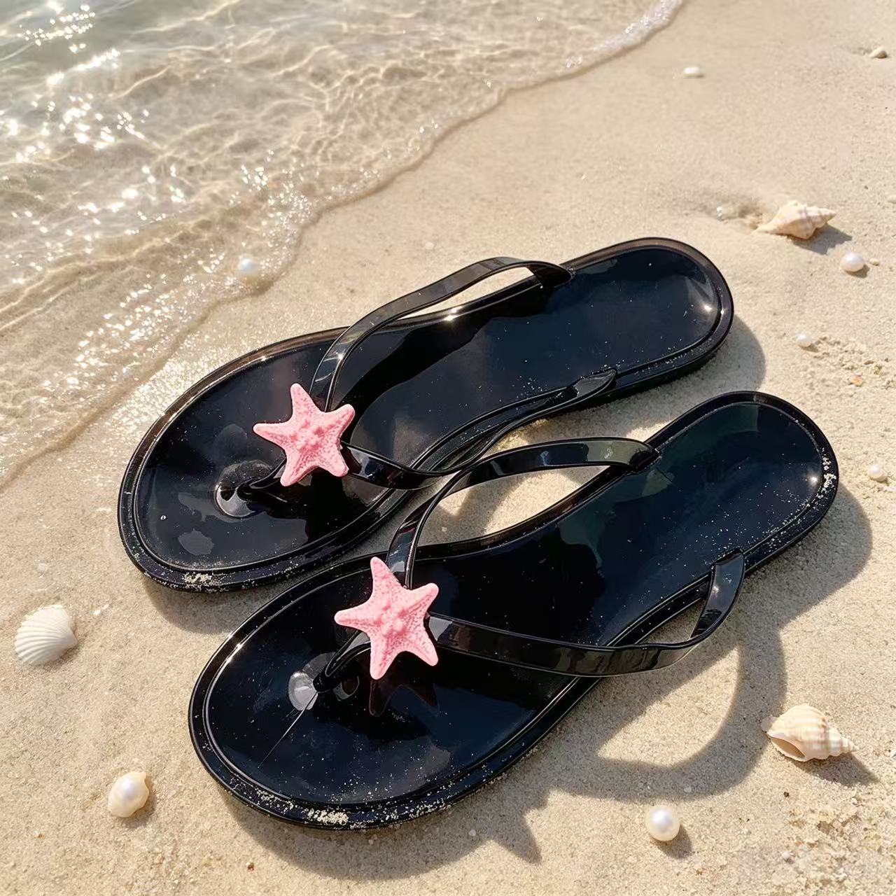 여성 플립플랍 2026 여름 신상 불가사리 젤리 샌들  - Thong Flat Sandal 리뷰 및 가격