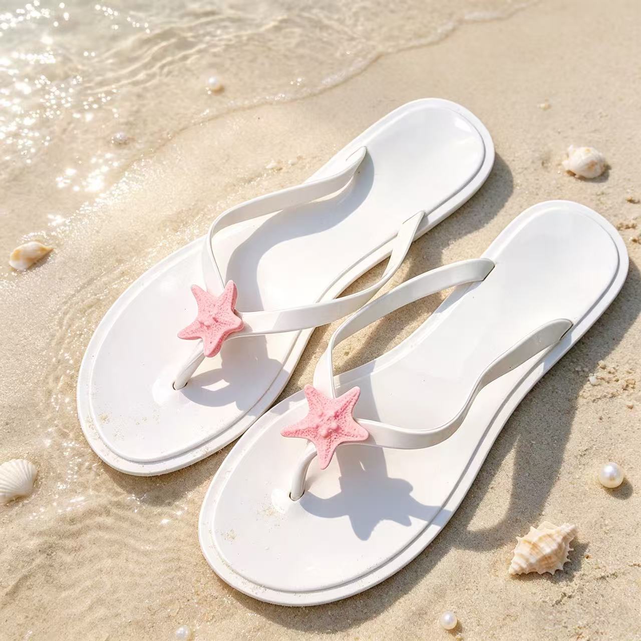 여성 플립플랍 2026 여름 신상 불가사리 젤리 샌들  - Thong Flat Sandal 리뷰 및 가격