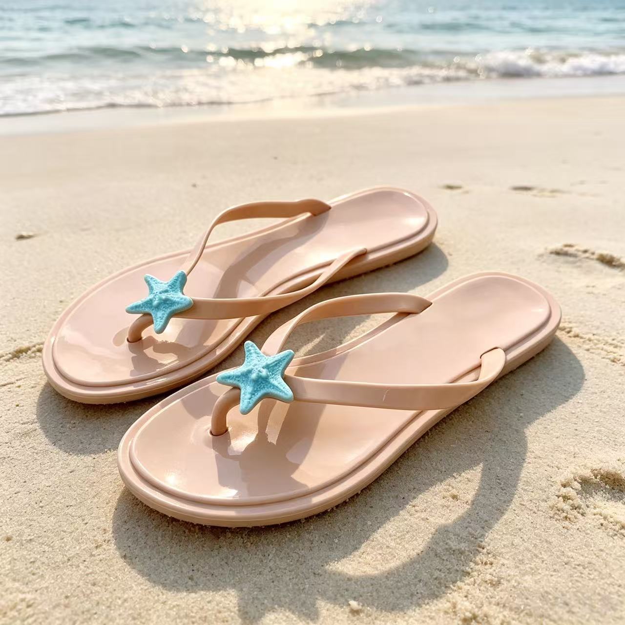 여성 플립플랍 2026 여름 신상 불가사리 젤리 샌들  - Thong Flat Sandal 리뷰 및 가격
