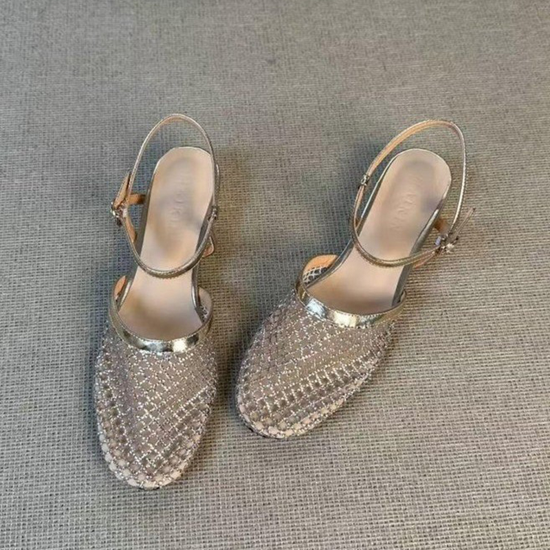 여성 메쉬 샌들 크리스탈 슈즈 럭셔리 플랫 슬리퍼 20 - Women Shoes Size 7 리뷰 및 가격