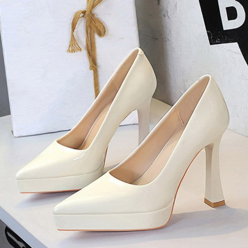 빅트리 슈즈 플랫폼 펌프스 여성 12cm 힐 에나멜 가 - Women'S Shoes In Size 12 리뷰 및 가격