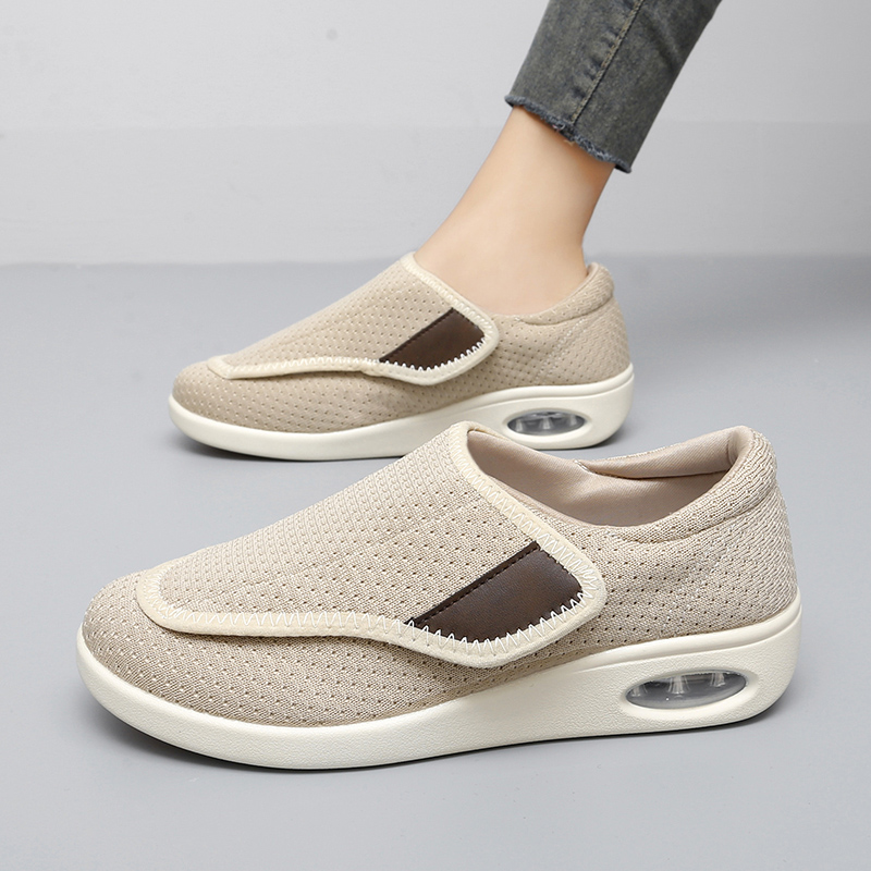 새로운 정형외과용 넓은 발볼 부종 신발 유니섹스 패션  - Women Shoes For Big Feet 리뷰 및 가격