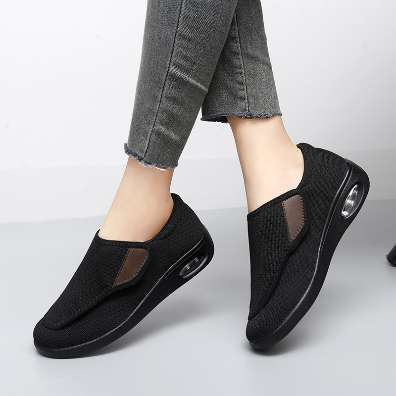 새로운 정형외과용 넓은 발볼 부종 신발 유니섹스 패션  - Women Shoes For Big Feet 리뷰 및 가격
