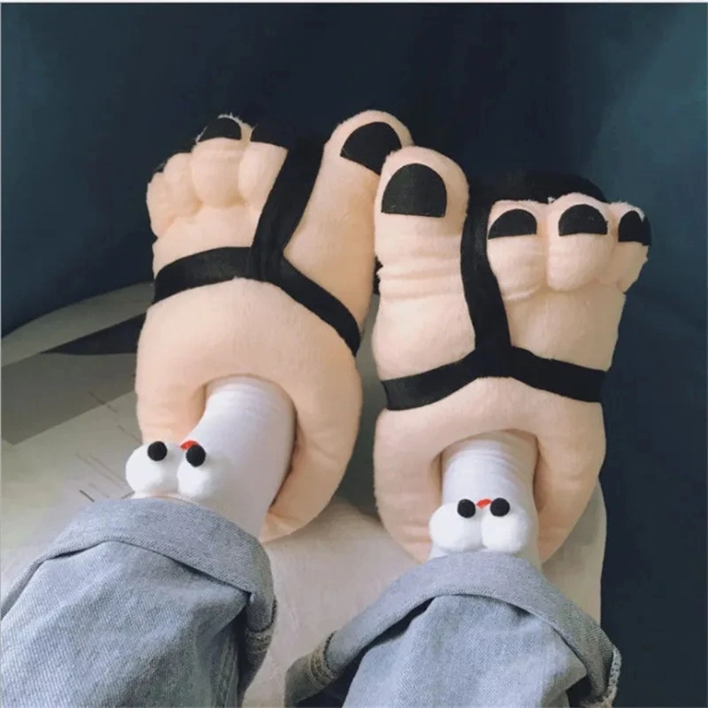 크리 에이 티브 남성 여성 겨울 슬리퍼 큰 피트 크리  - Women Shoes For Big Feet 리뷰 및 가격