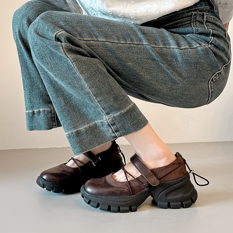 뉴 레트로 발레 메리 제인 슈즈 패션 소프트 솔 브랜드 - Women Shoes Loafers 리뷰 및 가격