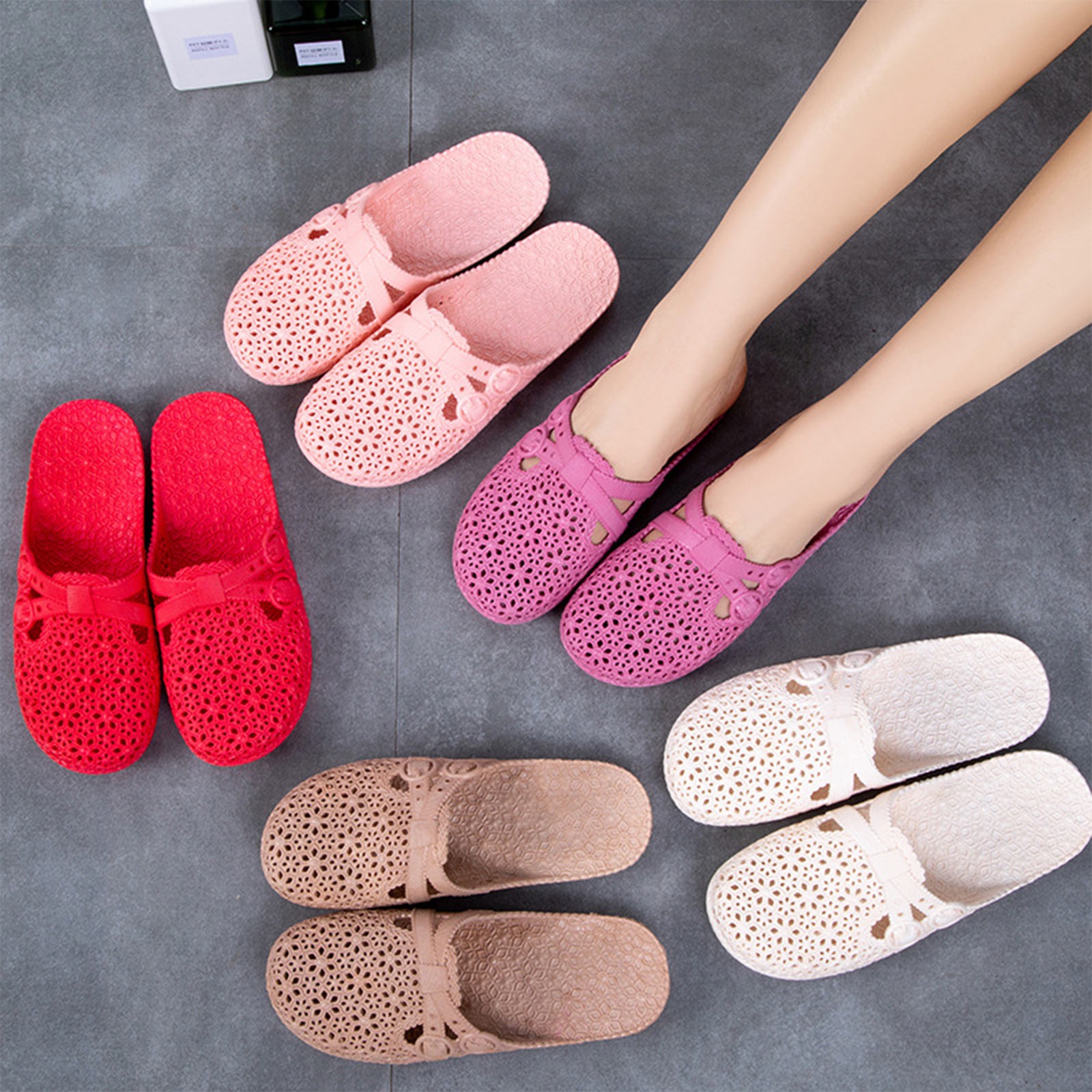 랩토 통기성 슬리퍼 여름 야외 천공 신발 홈 패션 캐주 - Women'S Shoes Everyday 리뷰 및 가격