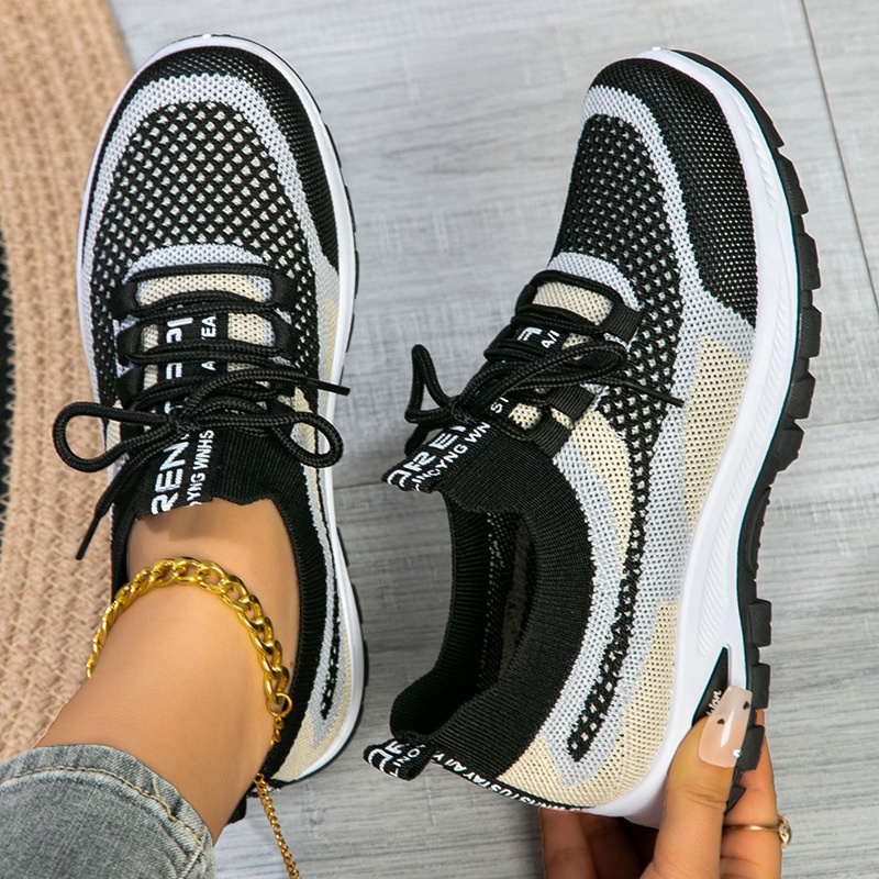 여성 신발 패션 캐주얼 메쉬 스니커즈 야외 스포츠 통기 - Women Shoes Running 리뷰 및 가격