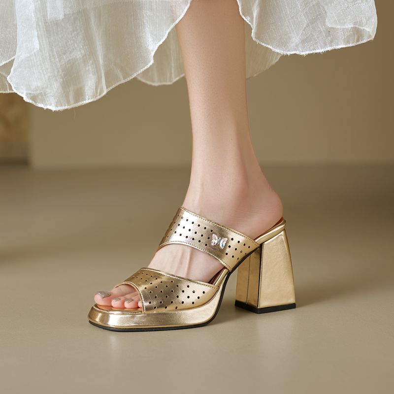 심러브요 2026 여성 여름 샌들 박시토 9cm 청키힐 - Women'S Shoes Extended Sizes 리뷰 및 가격