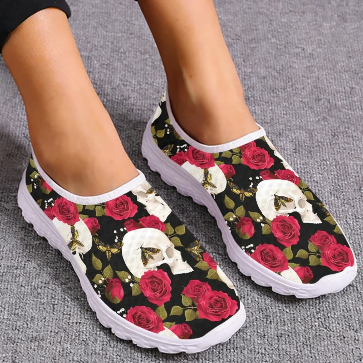 패션 컬러풀 그라데이션 컬러 나비 디자인 메쉬 고품질  - Women Shoes Tennis 리뷰 및 가격