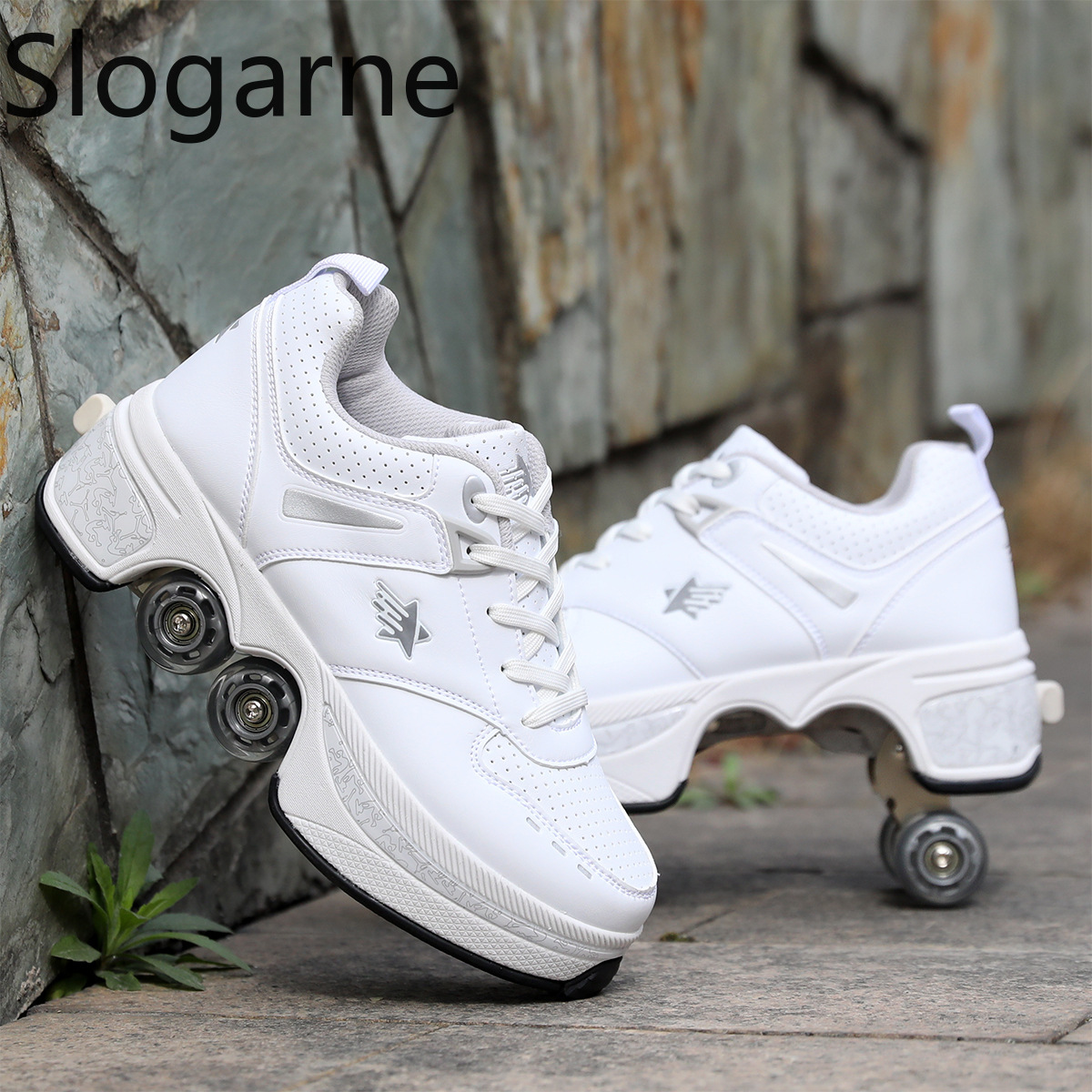 여성용 4륜 변형 롤러 스케이트 신발 남성용 캐주얼 스 - Women Shoes Running 리뷰 및 가격