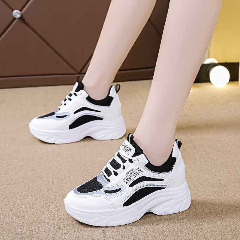 여성용 인트렌디 아빠 신발, 두꺼운 밑창 키높이 신발, - Women'S Shoes Casual Sneakers 리뷰 및 가격