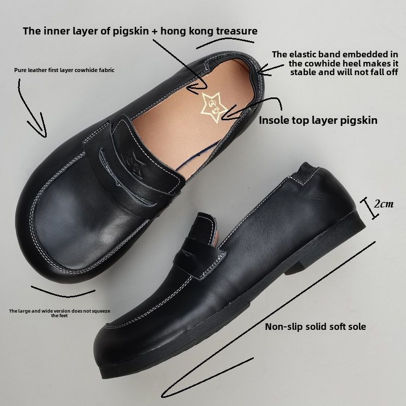 천연 가죽 와이드 여성 신발 남성 캐주얼 신발 넓은 피 - Women Shoes For Big Feet 리뷰 및 가격