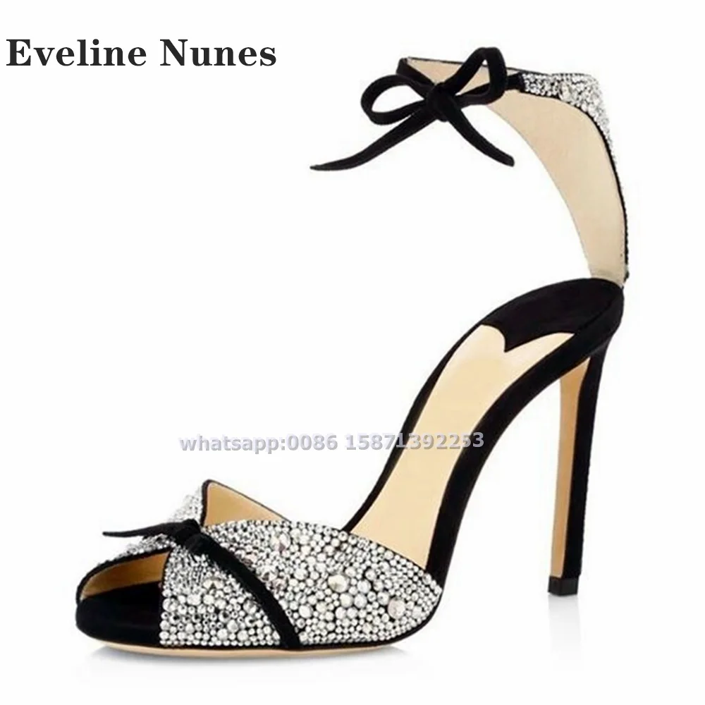 활 라인석 발목 스트랩 샌들, 엿보기 발가락 스틸레토, - Metallic Heel Sandal 리뷰 및 가격