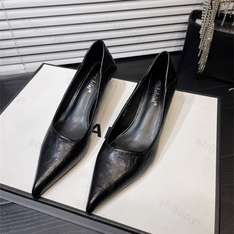 여성용 하이힐 특허 가죽 뾰족한 우아한 프랑스 섹시한  - Women'S Shoes Burgundy 리뷰 및 가격