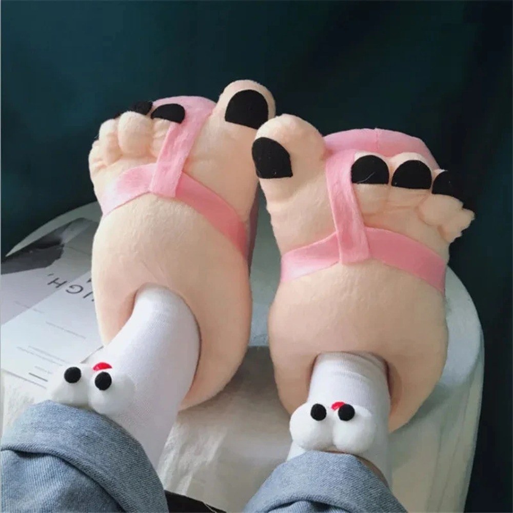 남성 여성 겨울 슬리퍼 큰 피트 크리 에이 티브 커플  - Women Shoes For Big Feet 리뷰 및 가격