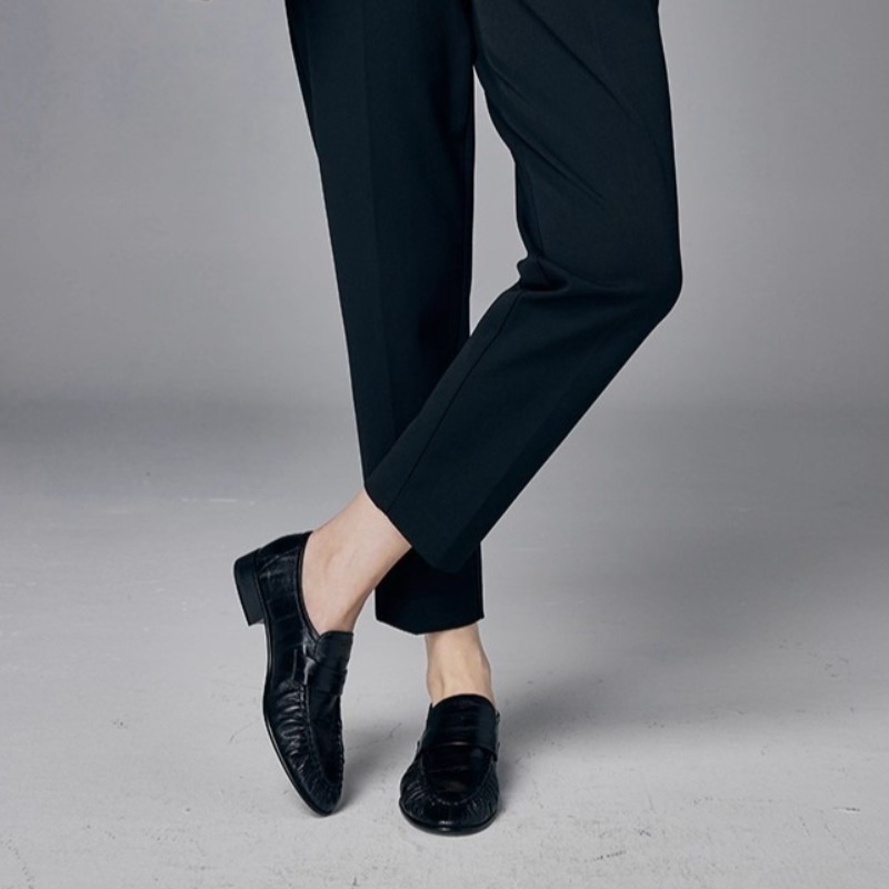 럭셔리 여성 신발 여성을위한 새로운 수제 정품 가죽 로 - Women Shoes Loafers 리뷰 및 가격