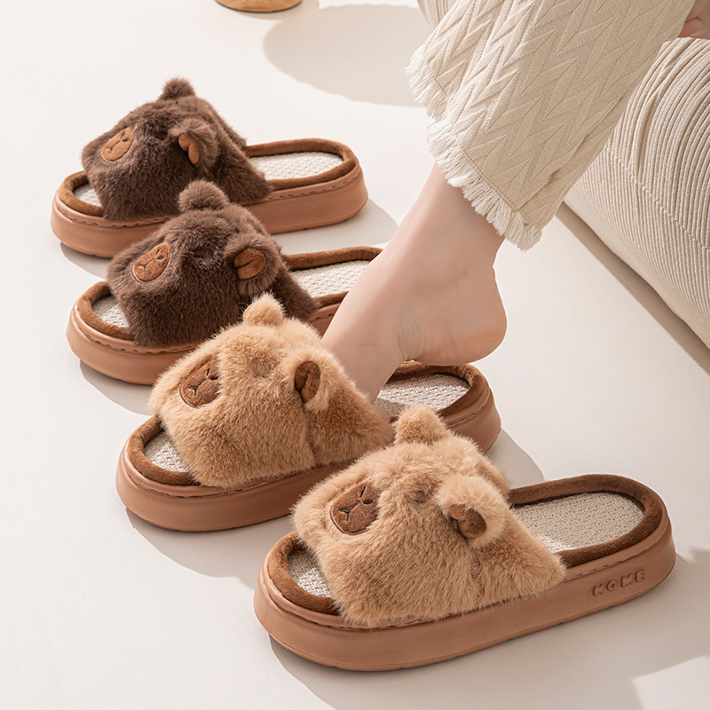 헴프 카툰 여성 슬리퍼 홈 플랫 캐주얼 봄 여름 럭셔리 - Women'S Shoes Everyday 리뷰 및 가격