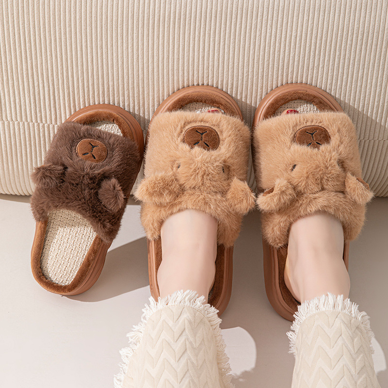 헴프 카툰 여성 슬리퍼 홈 플랫 캐주얼 봄 여름 럭셔리 - Women'S Shoes Everyday 리뷰 및 가격