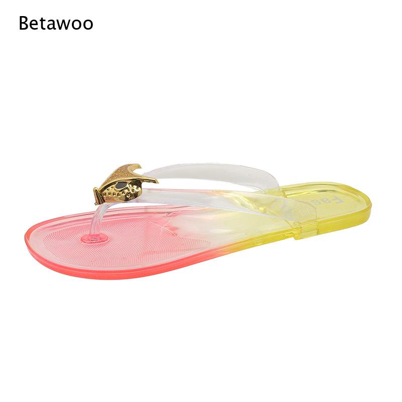 2026 여성용 투명 젤리 플립플랍 메탈 장식 쪼리 플 - Thong Flat Sandal 리뷰 및 가격