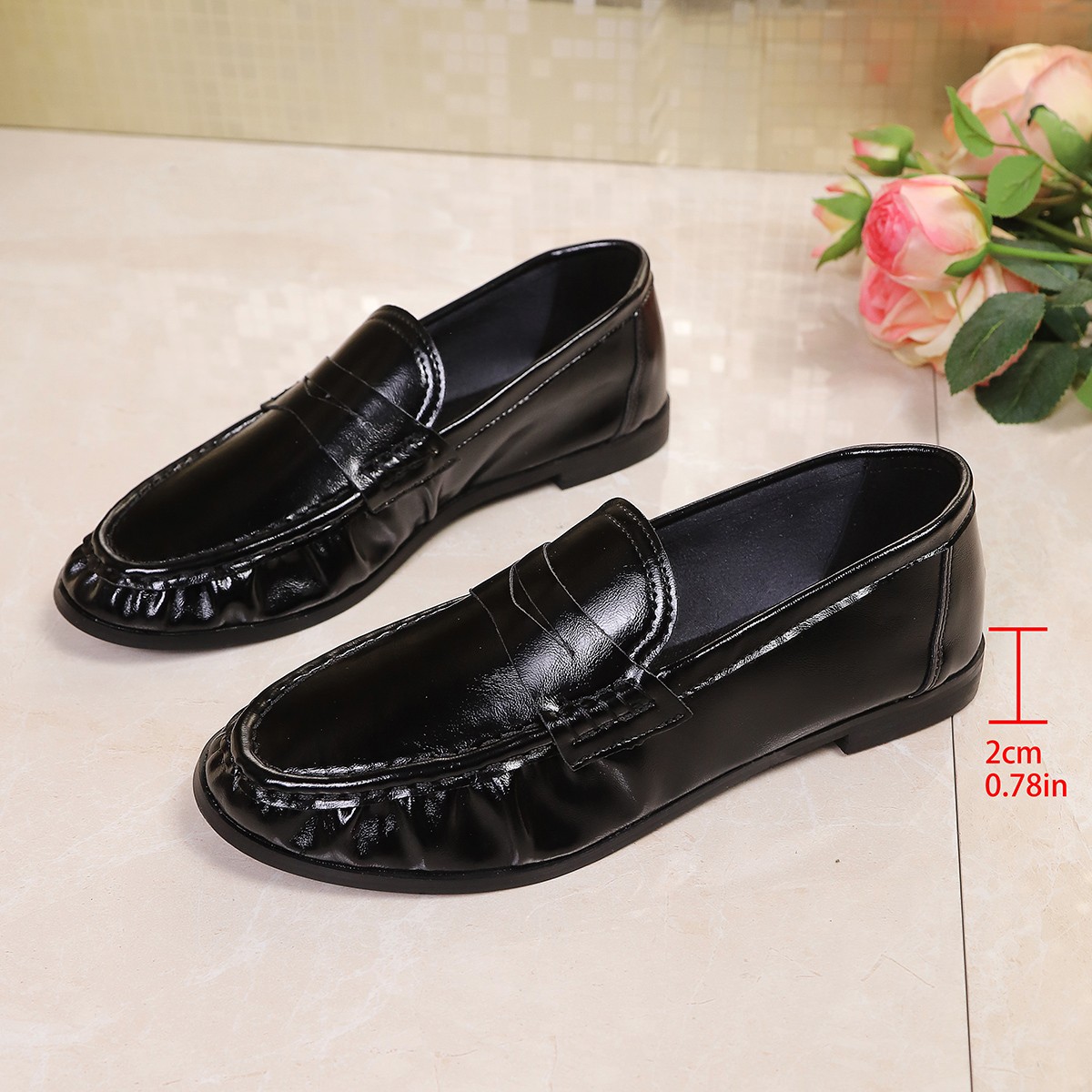 2026년 여름 영국 스타일 여성용 블랙 워크 플랫 슈 - Women Shoes Loafers 리뷰 및 가격